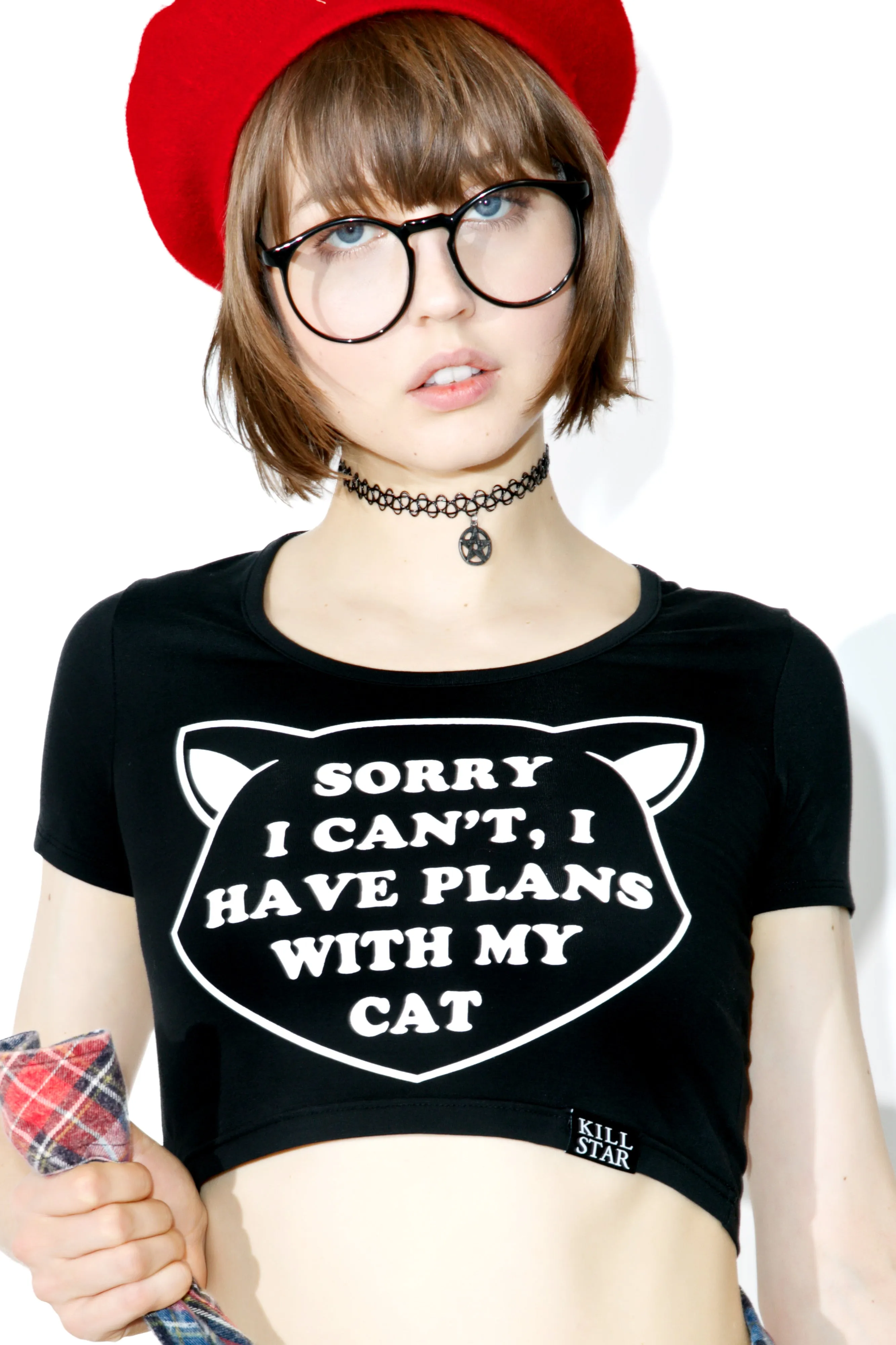 Got Plans Scoop Neck Crop Top sold by Dolls Kill product image thumbnail 2