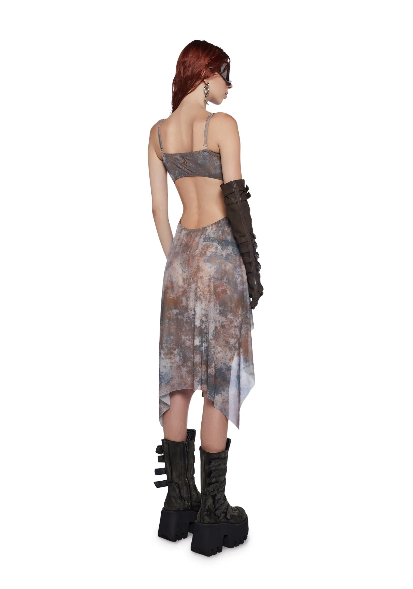 Fader Corset Midi Dress sold by Dolls Kill product image thumbnail 4