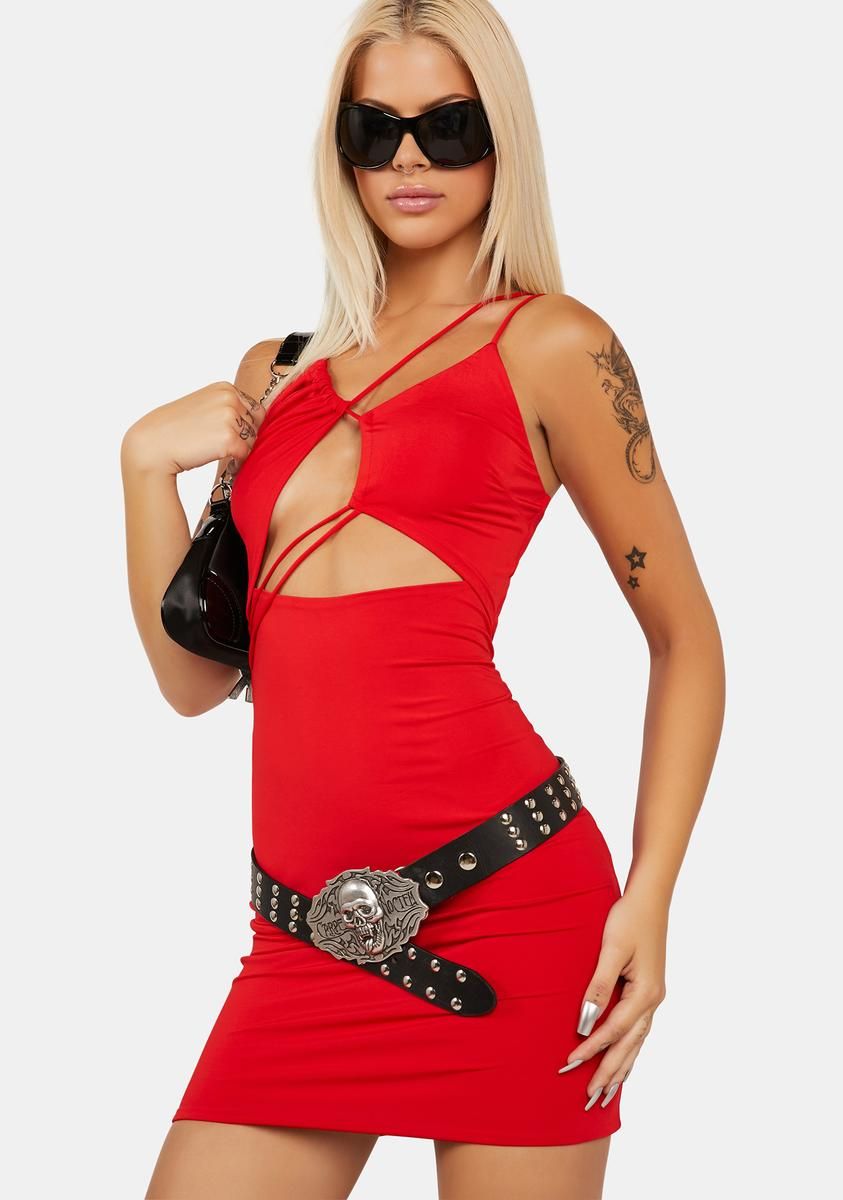 Time To Party Cutout Mini Dress sold by Dolls Kill product image thumbnail 2