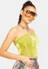 Perfect Person Velvet Corset Top sold by Dolls Kill