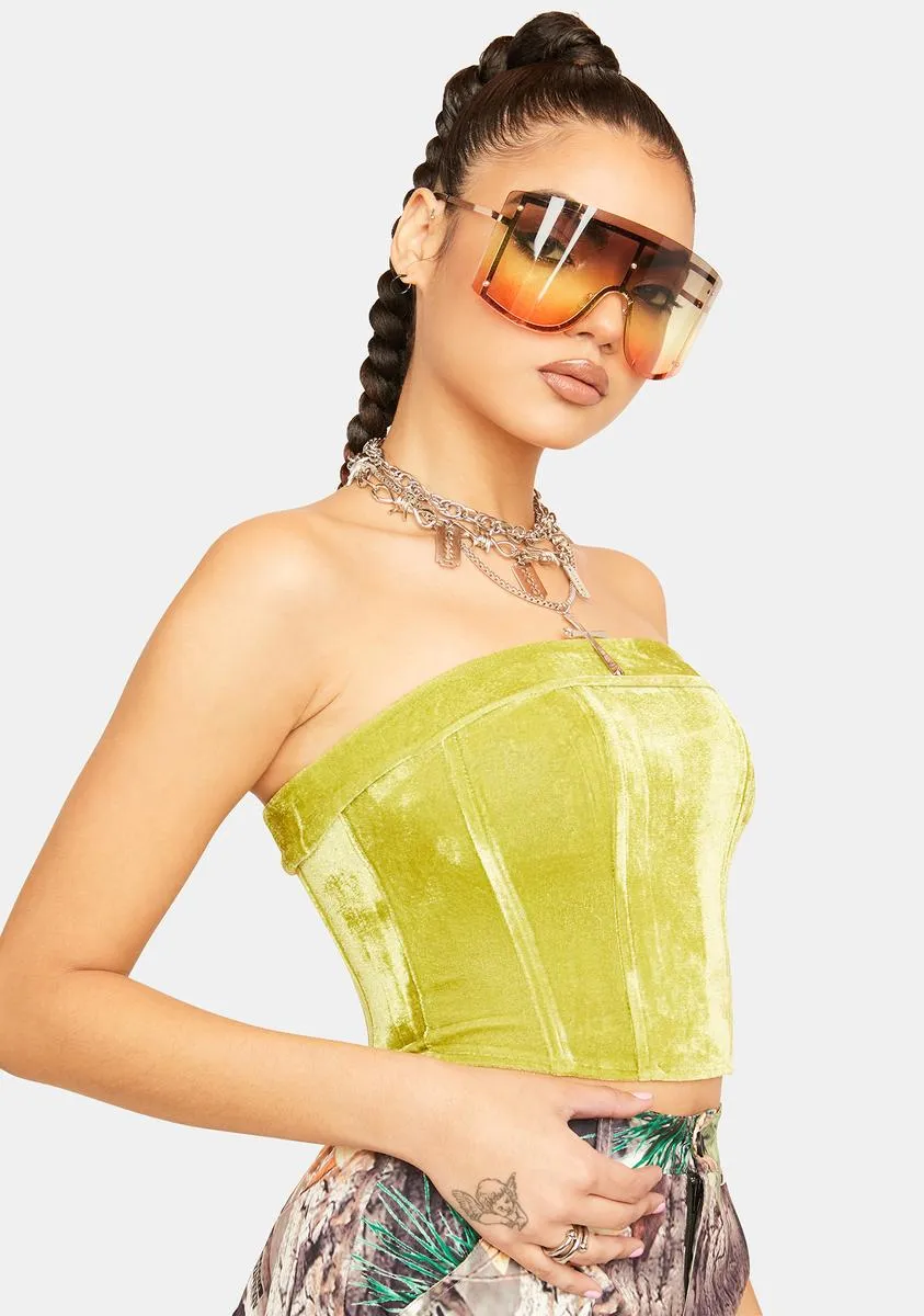 Perfect Person Velvet Corset Top sold by Dolls Kill product image thumbnail 2