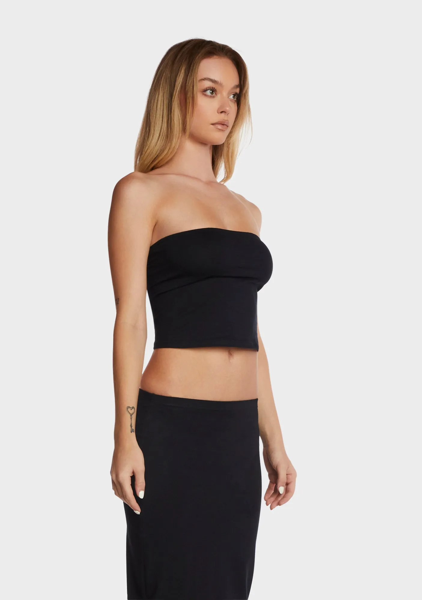 Shae Bandeau Top - Black sold by Dolls Kill product image thumbnail 3