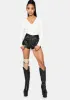 Dazzle Long Sleeve Backless Bodysuit sold by Dolls Kill