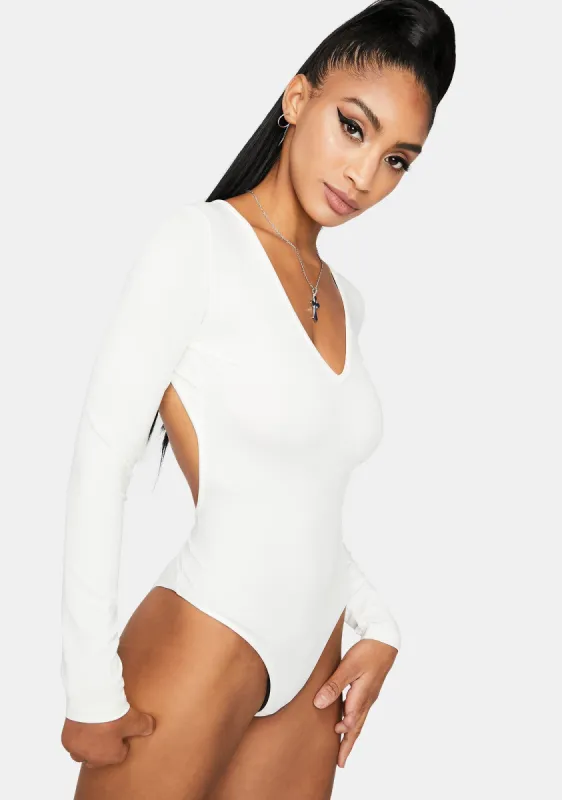 Tangerine One Step Further Halter Top sold by Dolls Kill