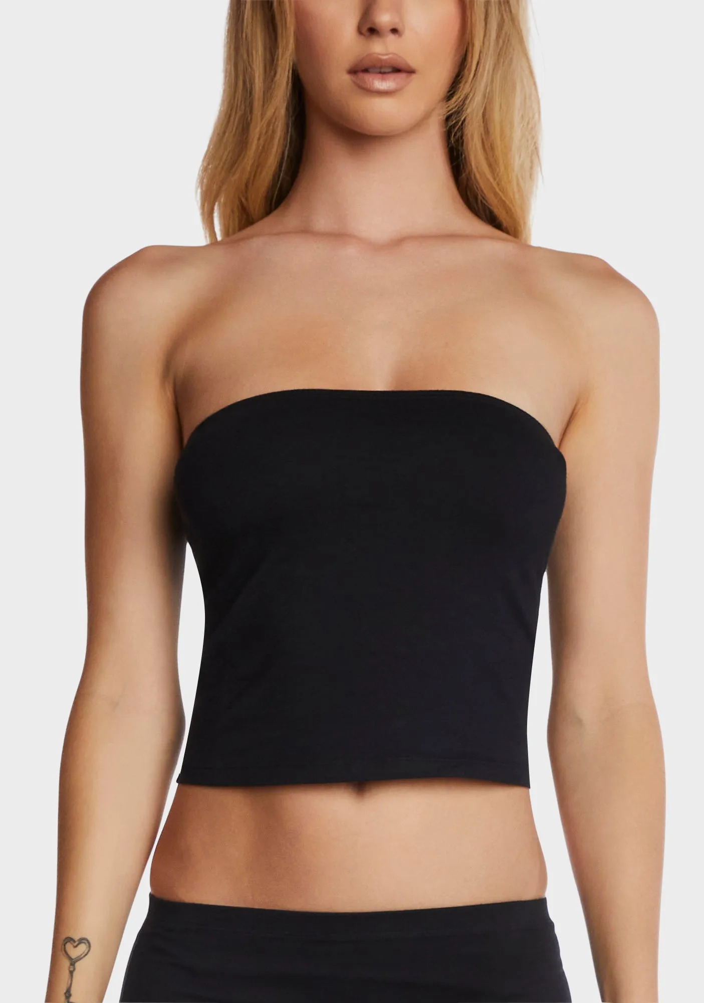 Shae Bandeau Top - Black sold by Dolls Kill product image thumbnail 2