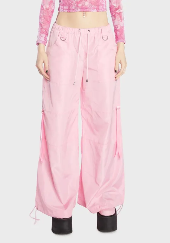 Bubblegum Punk Cred Wide Leg Pants sold by Dolls Kill