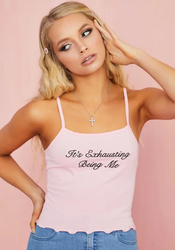 A-List Confessions Cami Tank sold by Dolls Kill