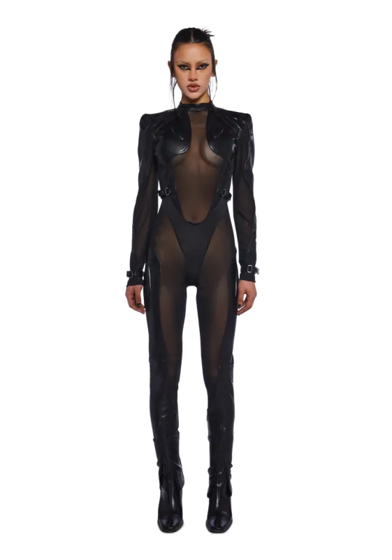 XTC Jumpsuit sold by Dolls Kill