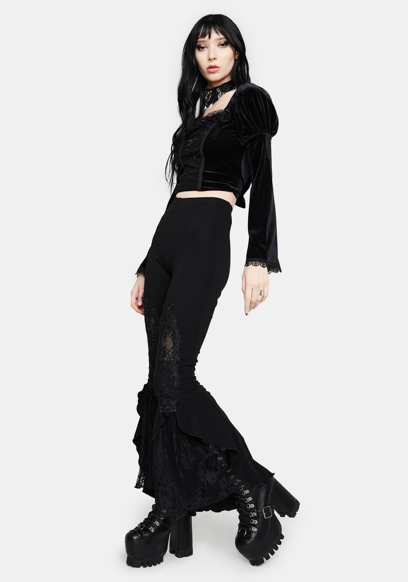 Gothic Elegance Lace Leggings sold by Dolls Kill product image thumbnail 3