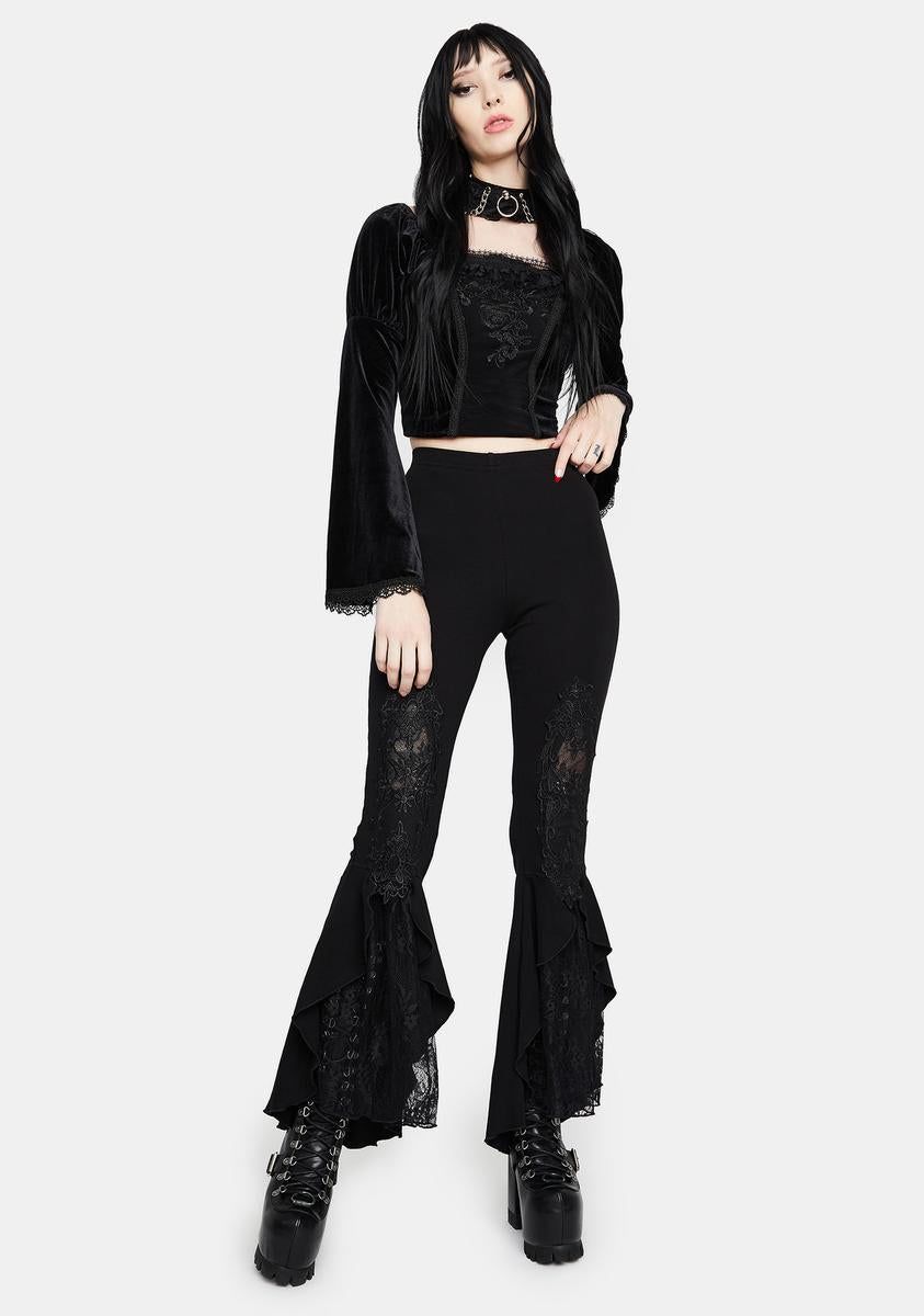 Gothic Elegance Lace Leggings sold by Dolls Kill product image thumbnail 2