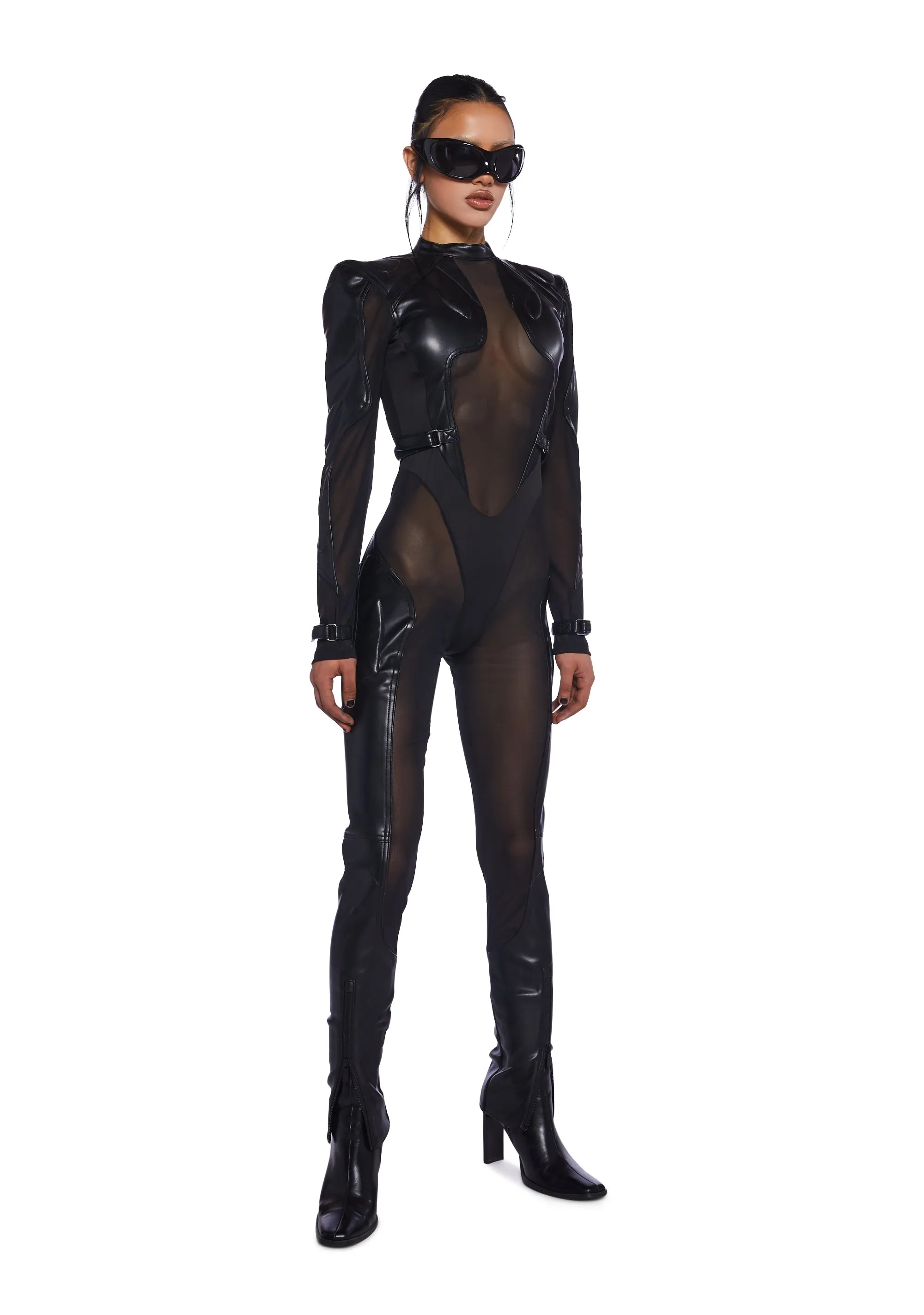 XTC Jumpsuit sold by Dolls Kill product image thumbnail 4