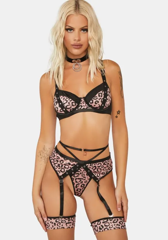 Feline You Lingerie Set sold by Dolls Kill