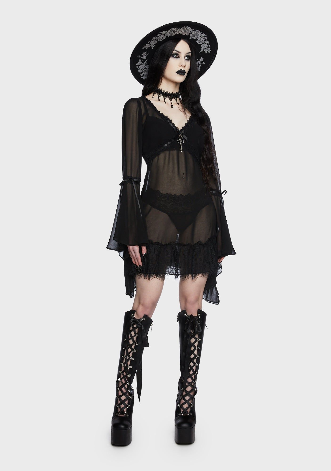 Mystic Maiden Mini Dress sold by Dolls Kill product image thumbnail 5