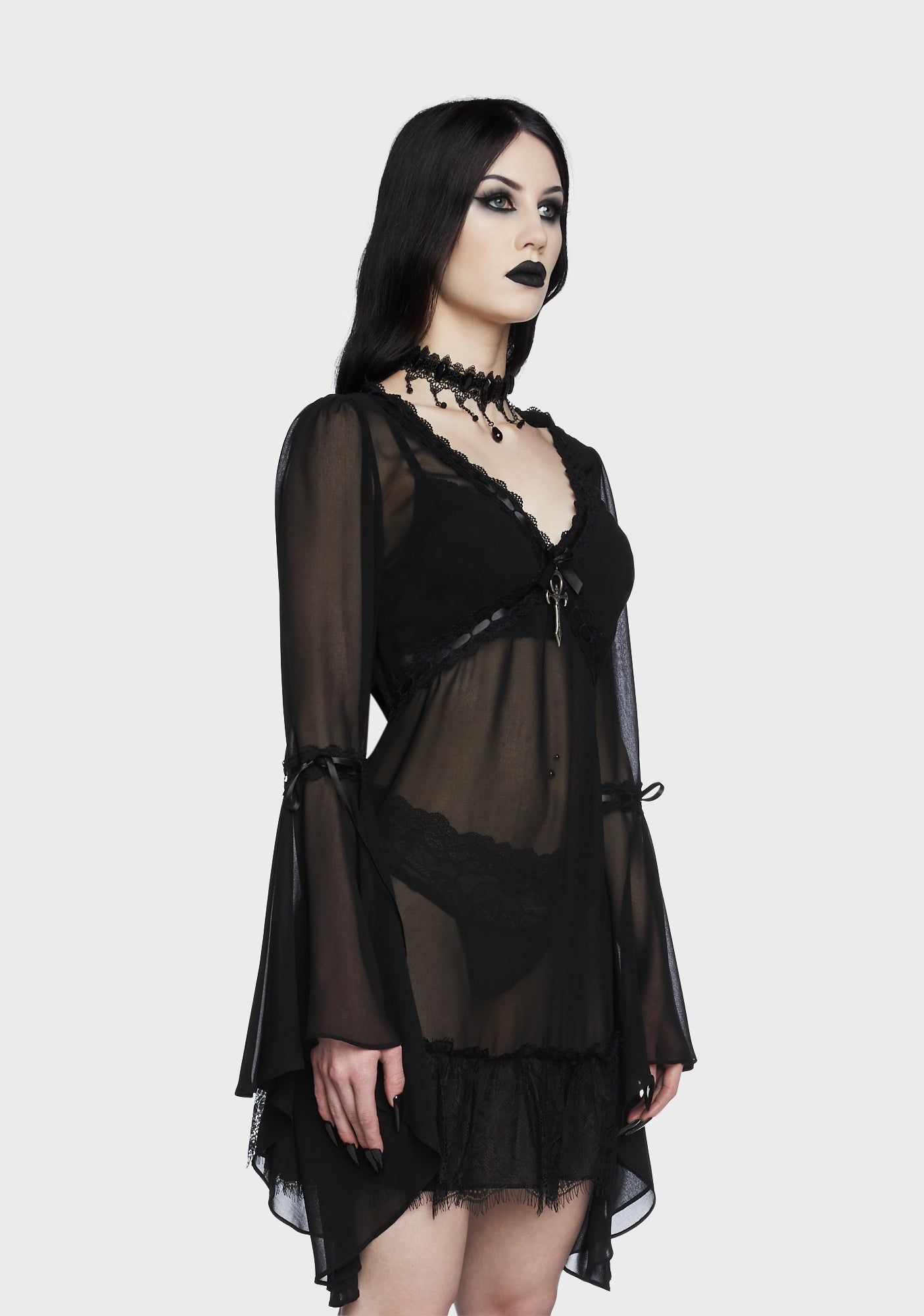 Mystic Maiden Mini Dress sold by Dolls Kill product image thumbnail 3