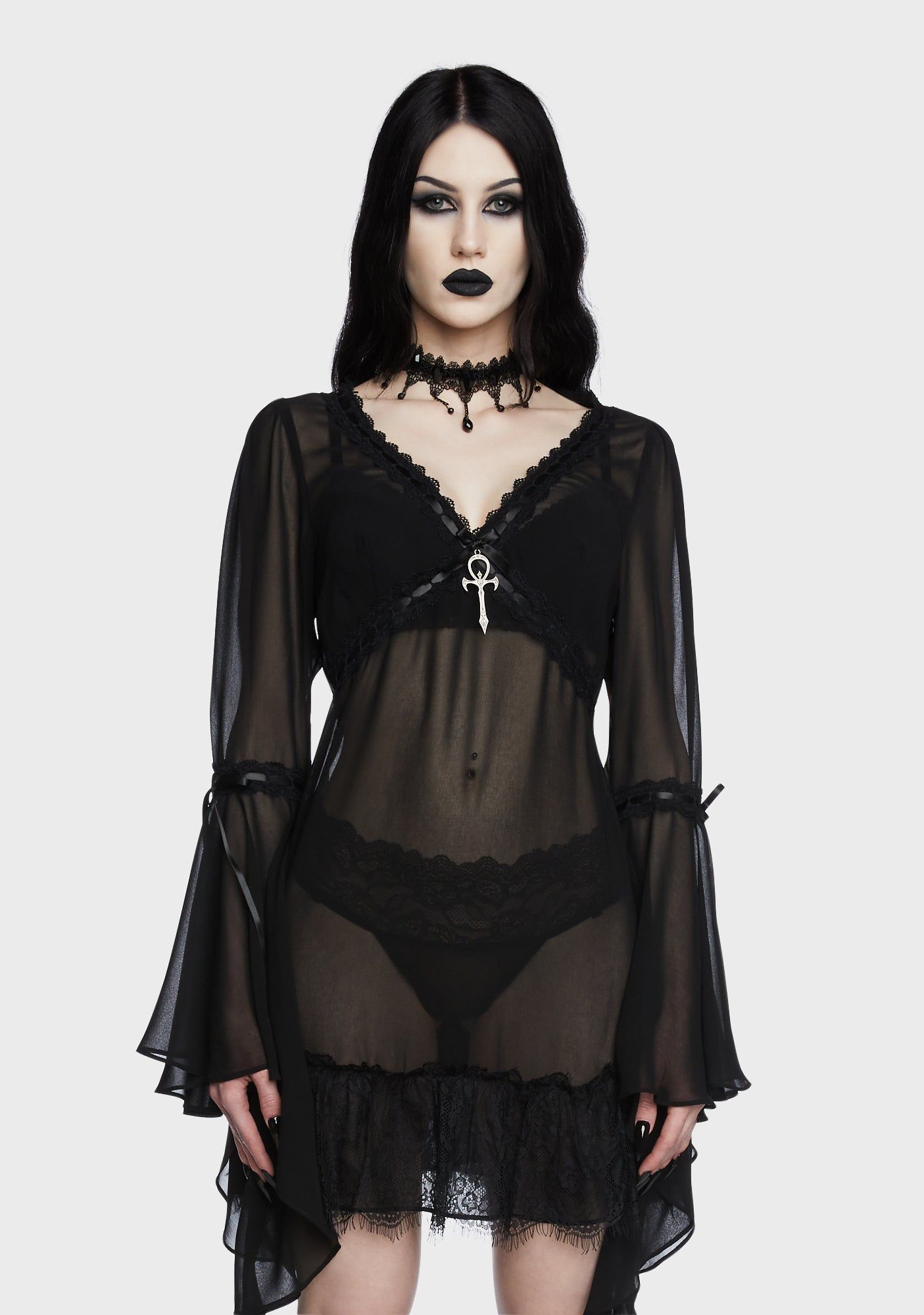 Mystic Maiden Mini Dress sold by Dolls Kill