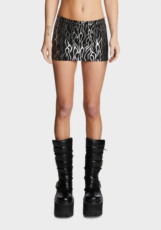 Midnight Lust Treats Mini Skirt sold by Dolls Kill