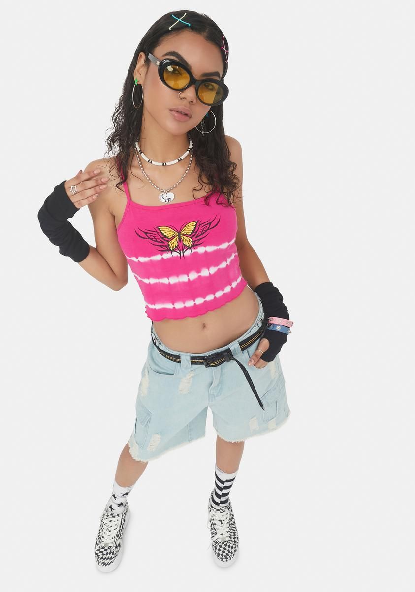 Aerial Ace Butterfly Tank Top sold by Dolls Kill product image thumbnail 3