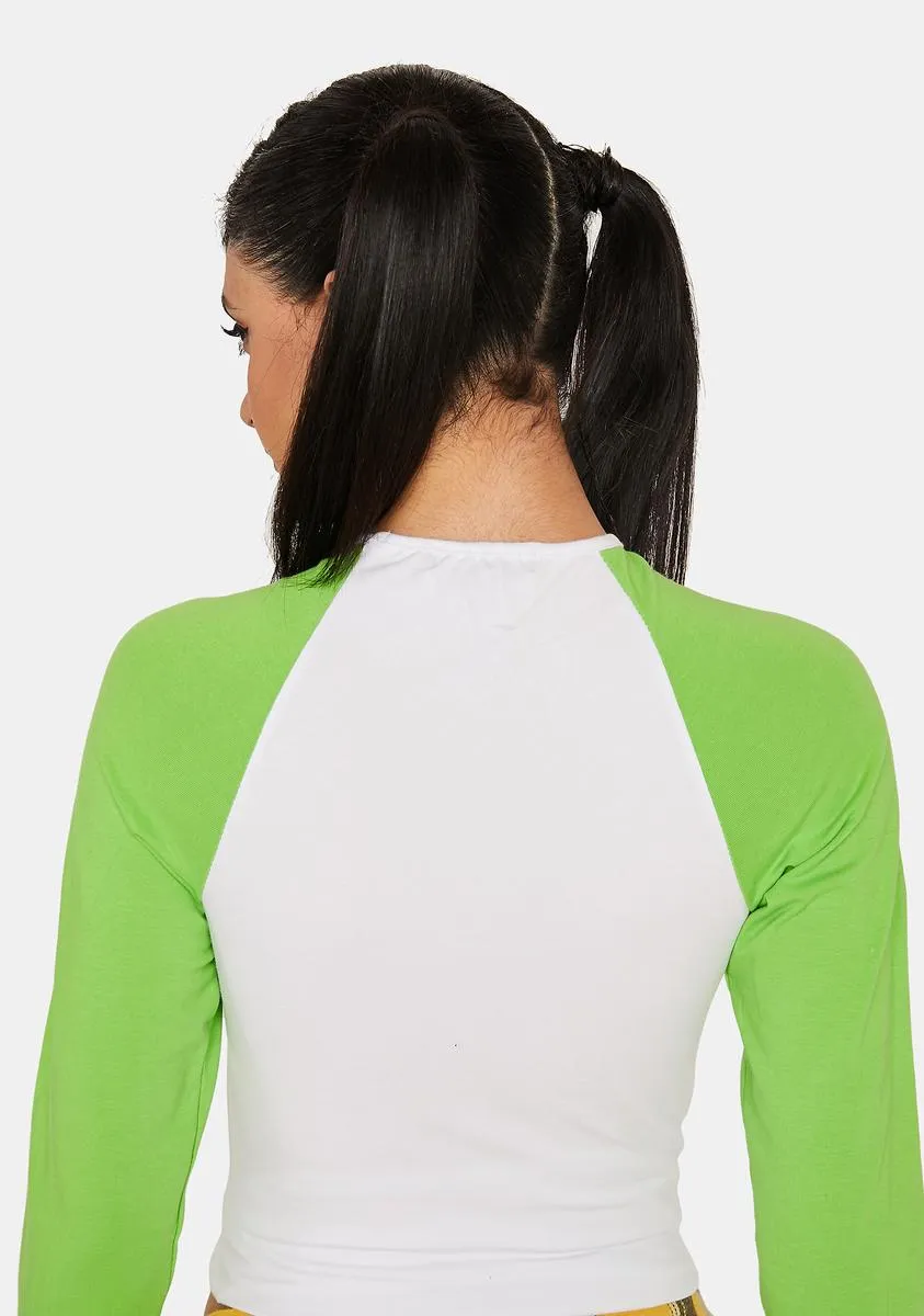 Nailed It Raglan Tee sold by Dolls Kill product image thumbnail 4