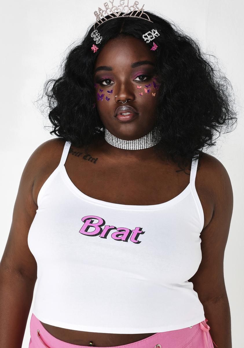 Plus Spoiled Brat Tank Top sold by Dolls Kill product image thumbnail 3