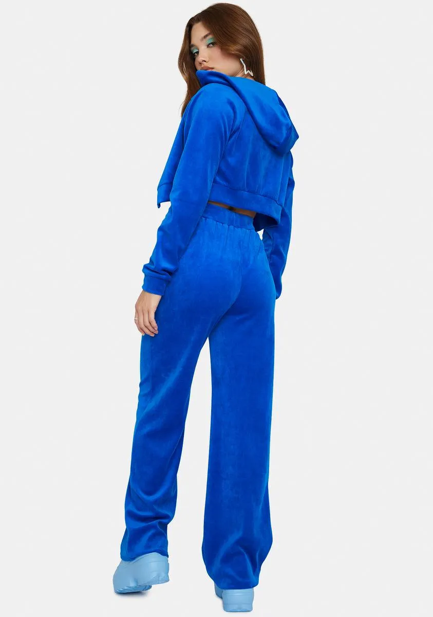 Royal Y2K Dreams Velour Tracksuit sold by Dolls Kill product image thumbnail 4
