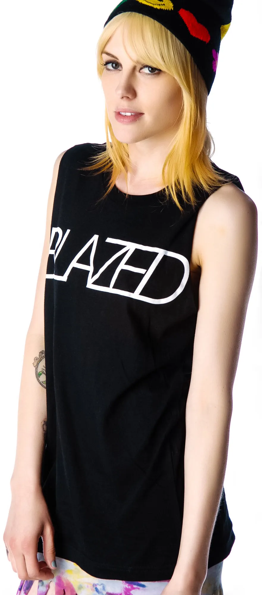 Blazed Tank sold by Dolls Kill product image thumbnail 3
