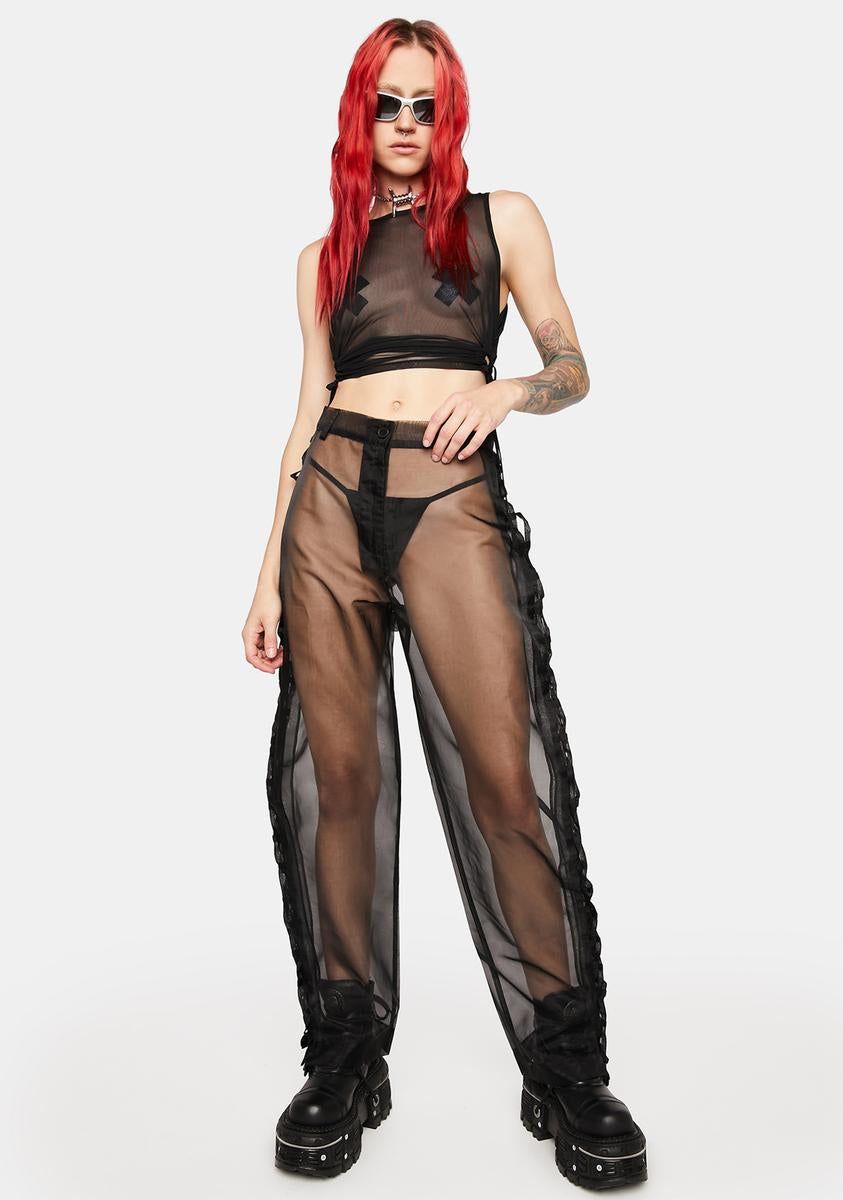 Void Organza Pants sold by Dolls Kill product image thumbnail 2
