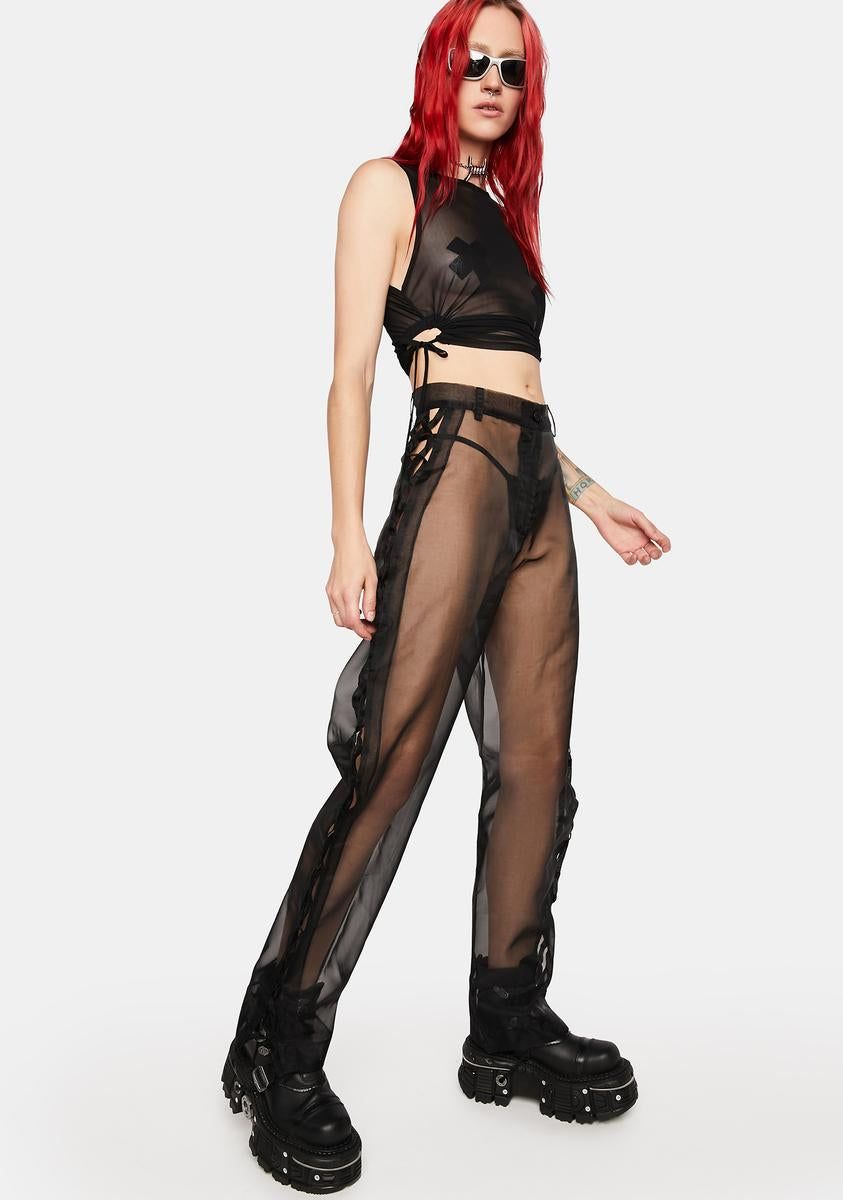 Void Organza Pants sold by Dolls Kill product image thumbnail 3