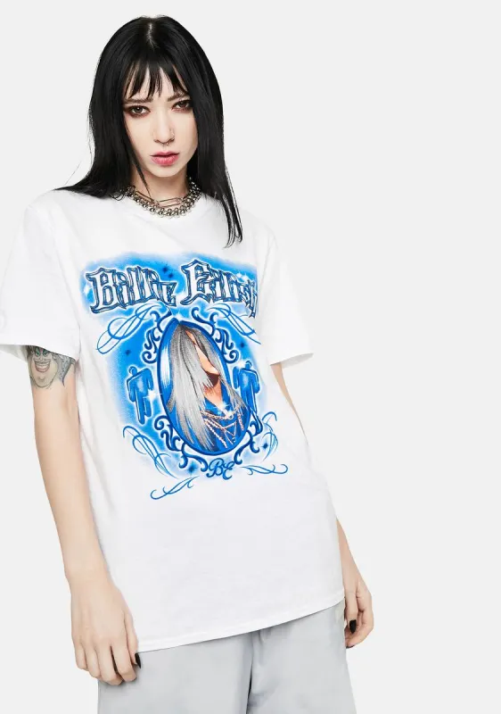 Billie Eilish Airbrush Graphic Tee sold by Dolls Kill