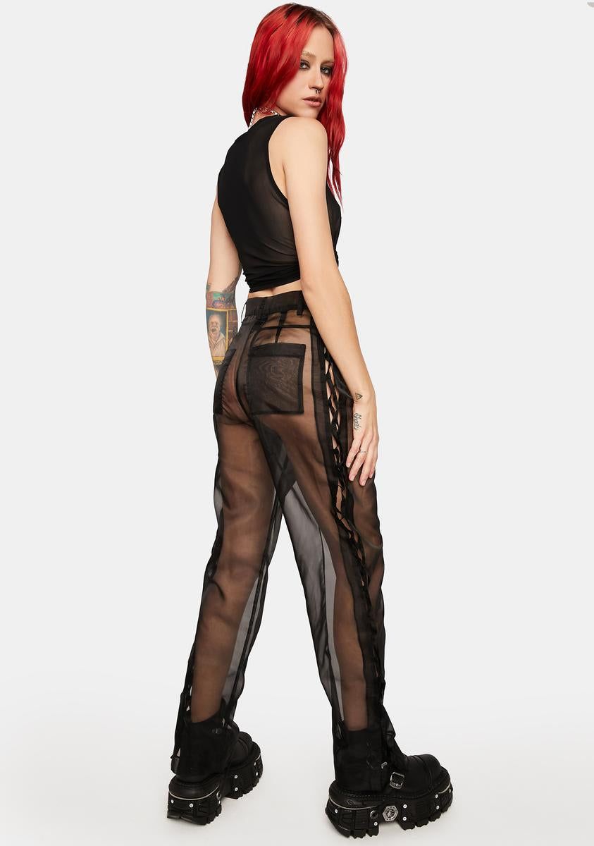 Void Organza Pants sold by Dolls Kill product image thumbnail 4