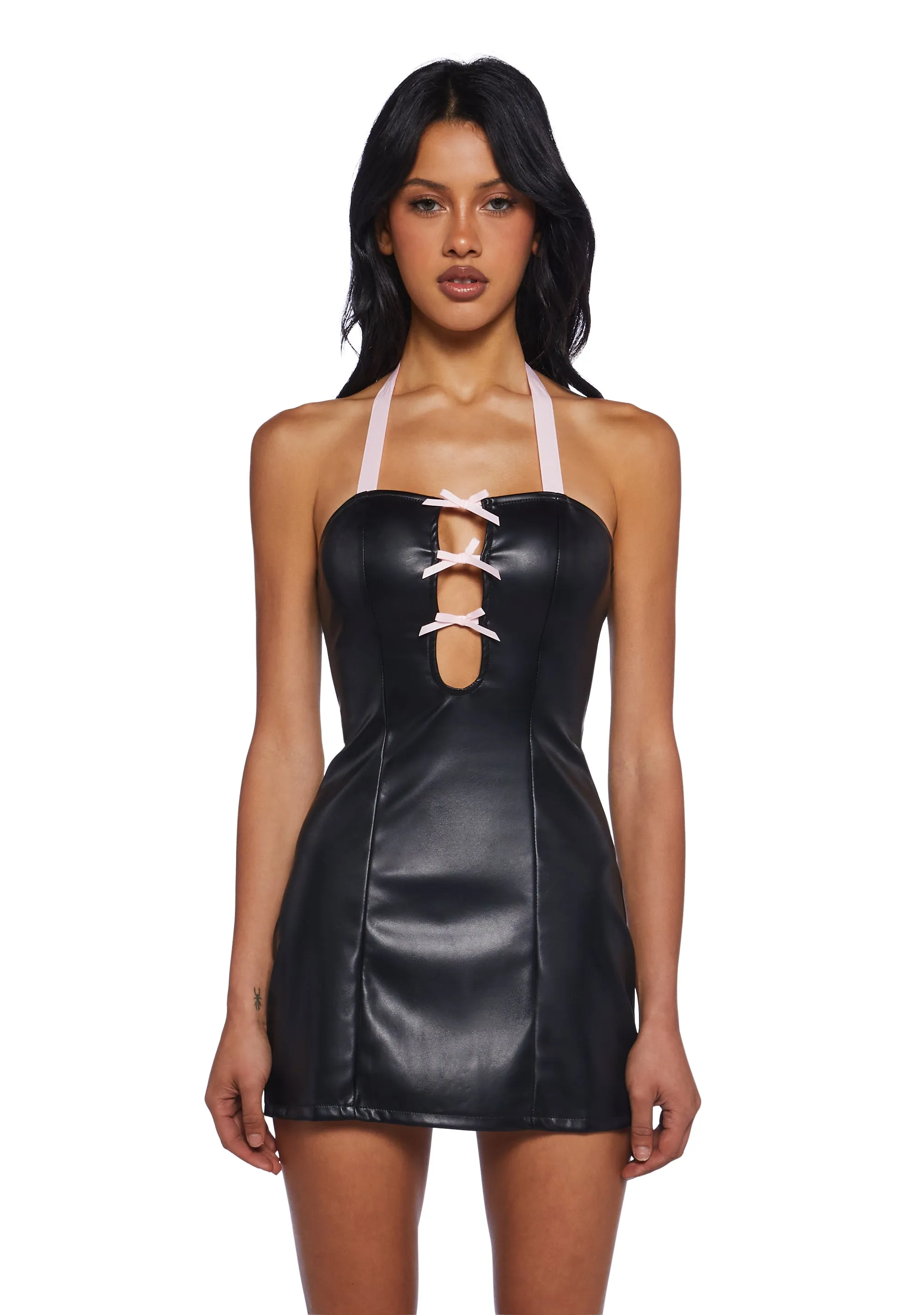 Wanna Be Spoiled Mini Dress sold by Dolls Kill