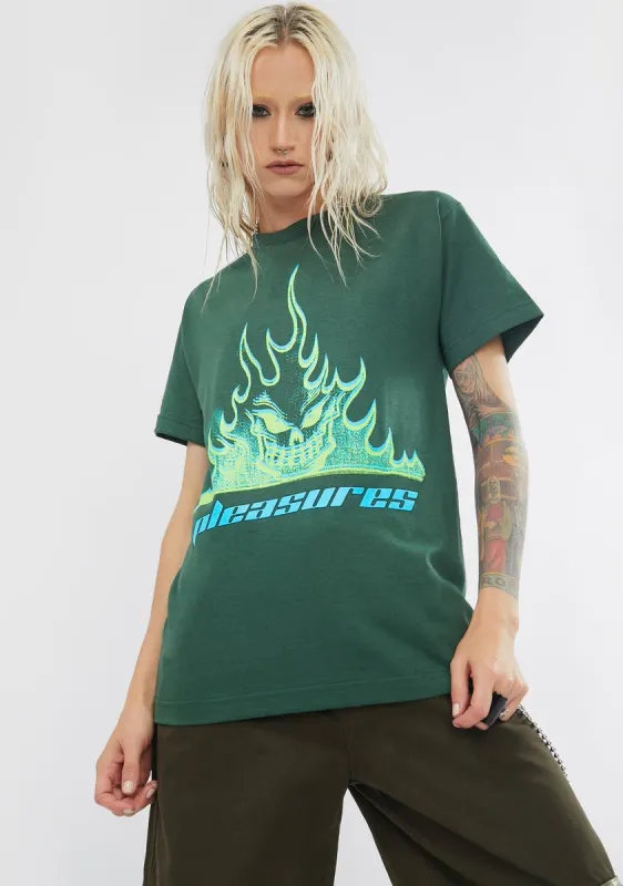 Flameboy Graphic Tee sold by Dolls Kill