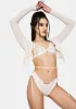 White Cosmo Bralette sold by Dolls Kill