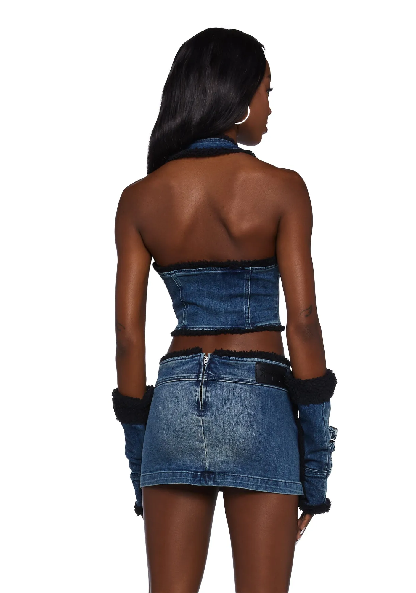 Lara Denim Top sold by Dolls Kill product image thumbnail 4
