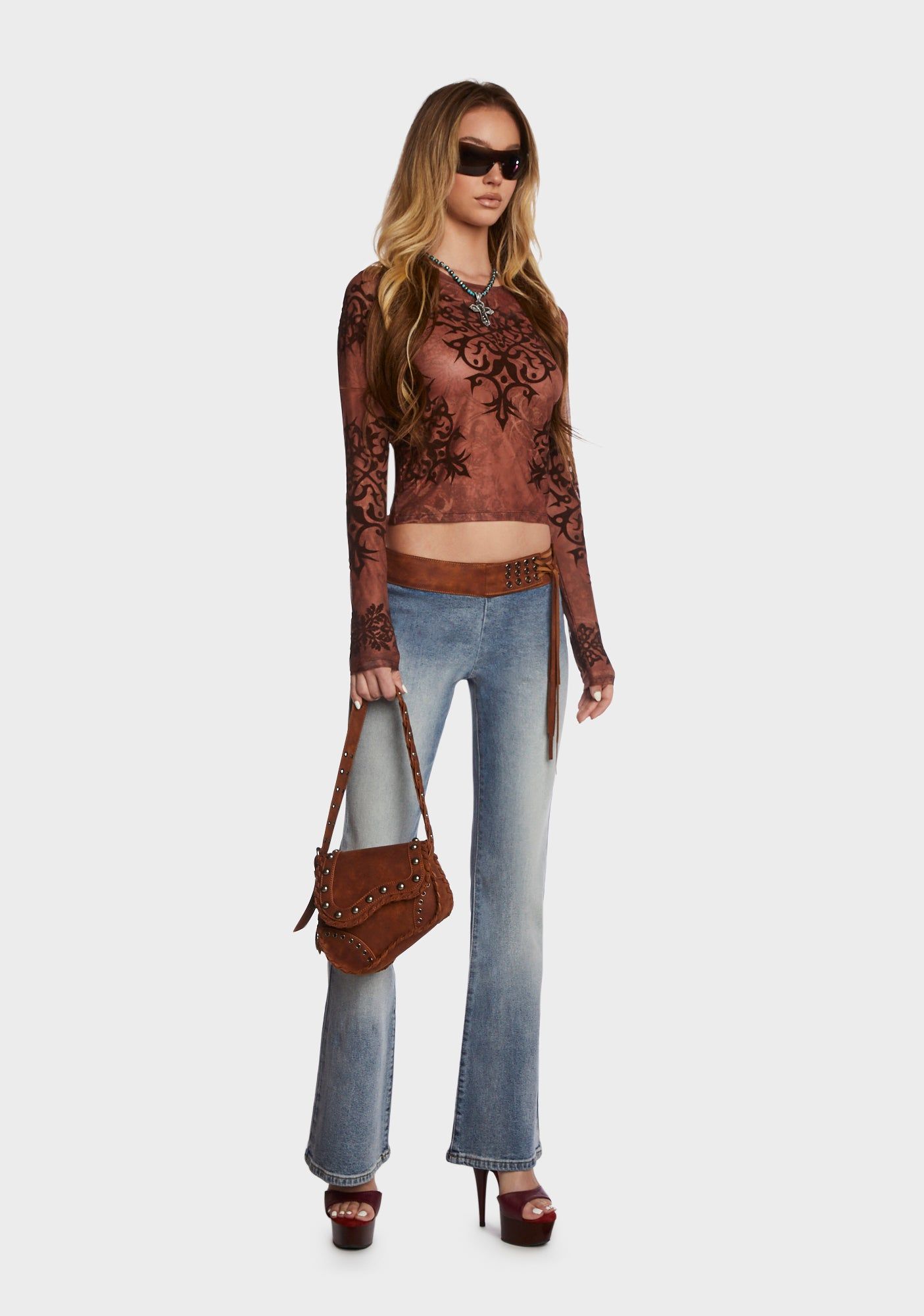 Nia Mesh Top sold by Dolls Kill product image thumbnail 2