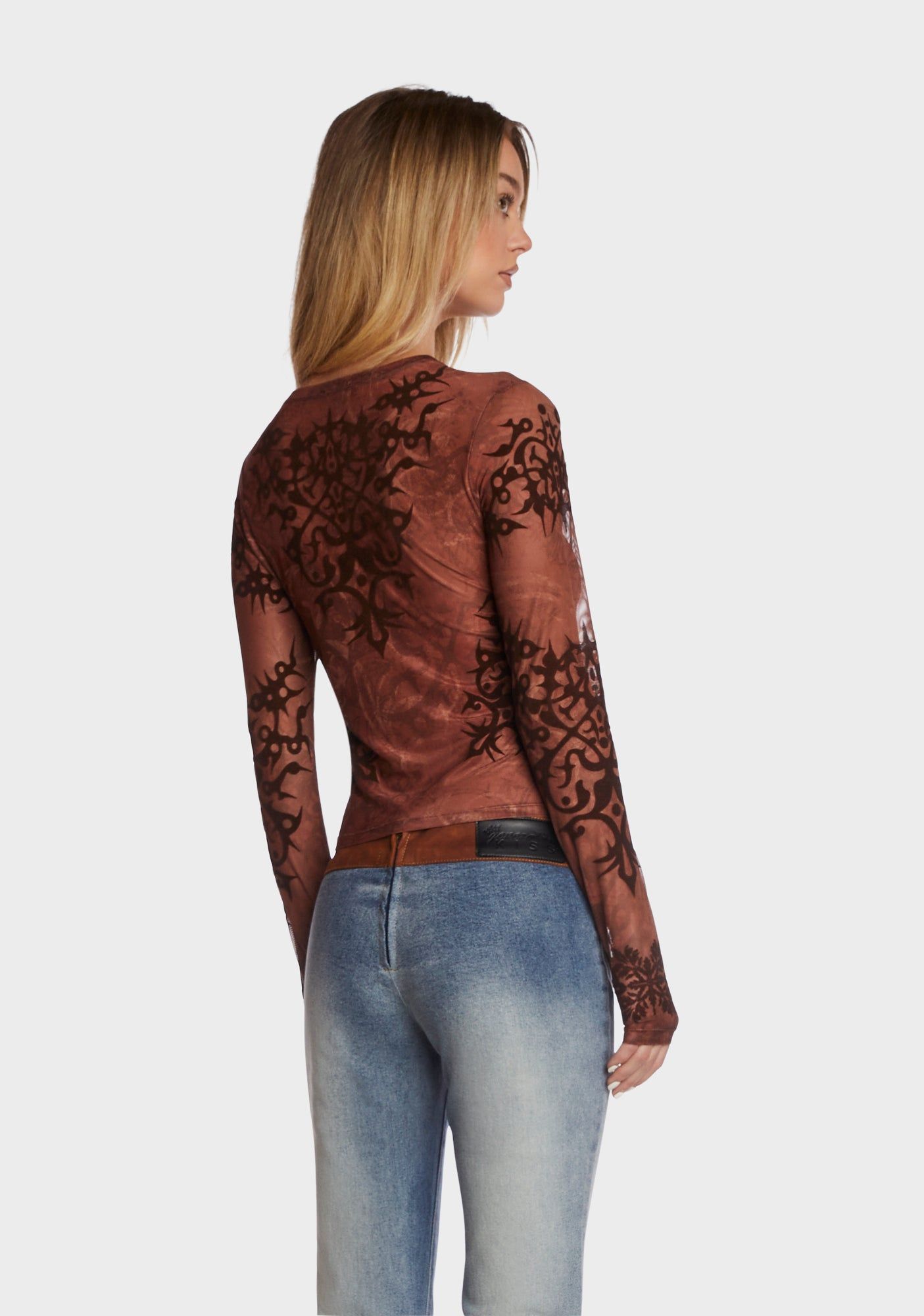 Nia Mesh Top sold by Dolls Kill product image thumbnail 4