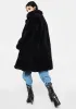 Midnight Leading You On Faux Fur Coat sold by Dolls Kill