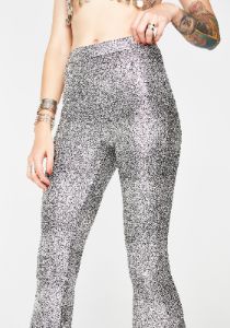 Night Fever Metallic Flares sold by Dolls Kill