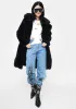 Midnight Leading You On Faux Fur Coat sold by Dolls Kill