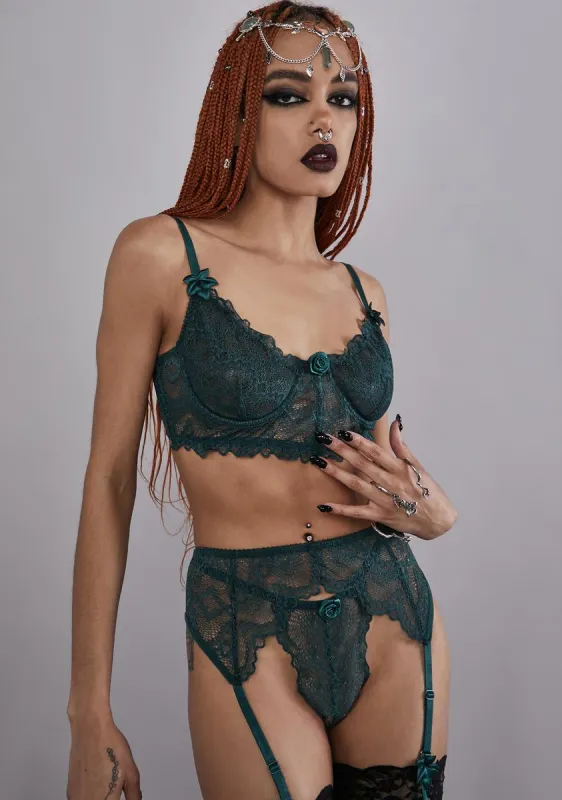 Beyond Expectations Lingerie Set sold by Dolls Kill