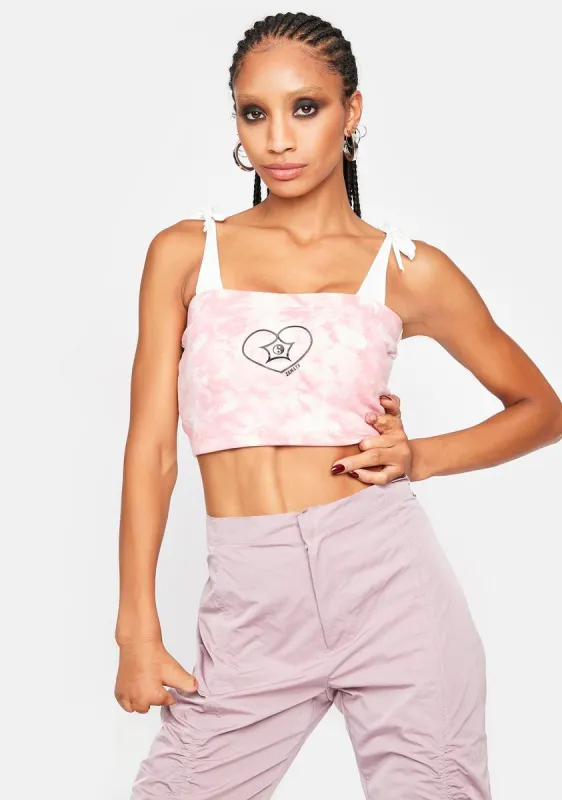 Yin Yang Tie Dye Cami Top sold by Dolls Kill