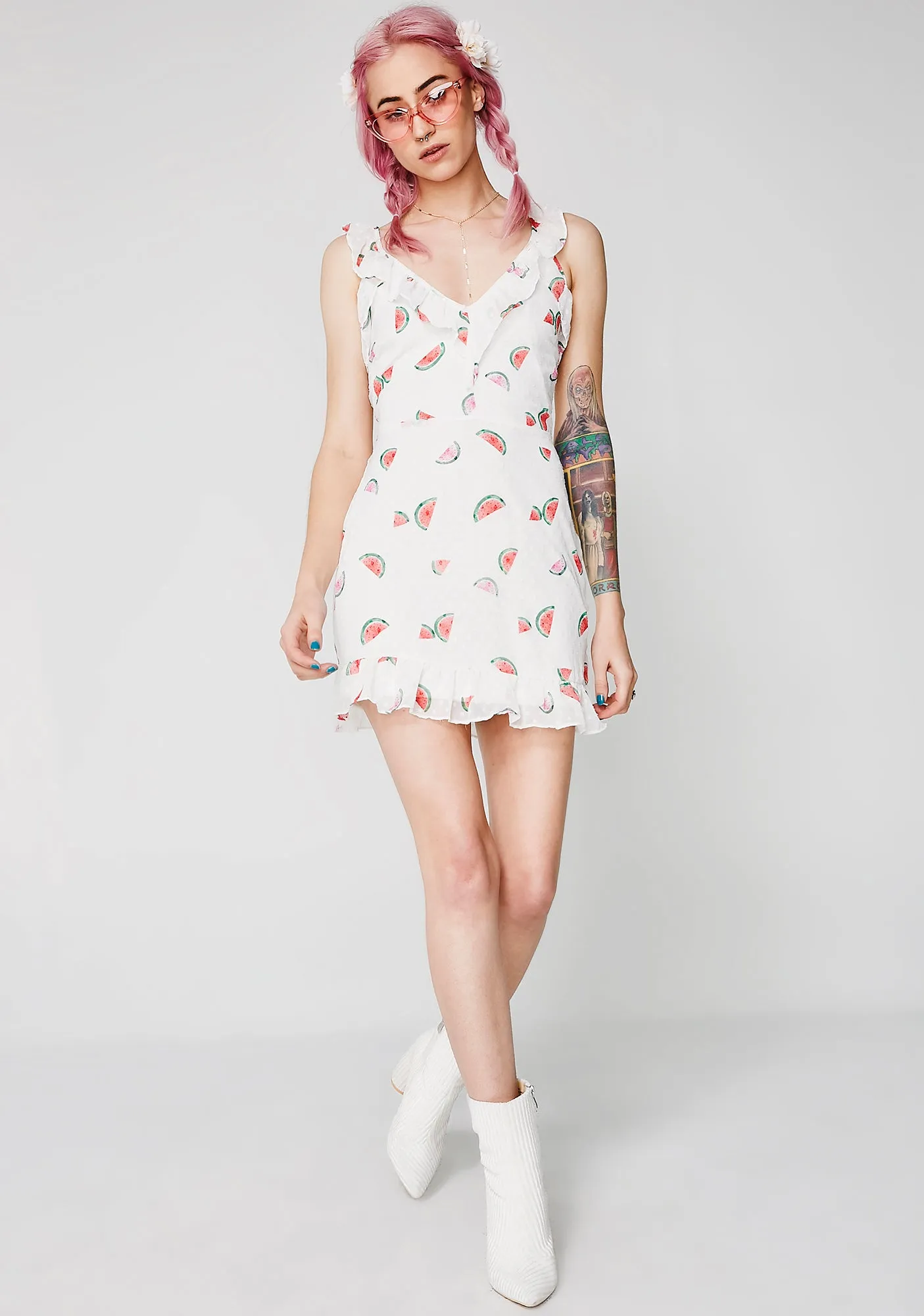 Juicy Watahmelon Mini Dress sold by Dolls Kill product image thumbnail 4