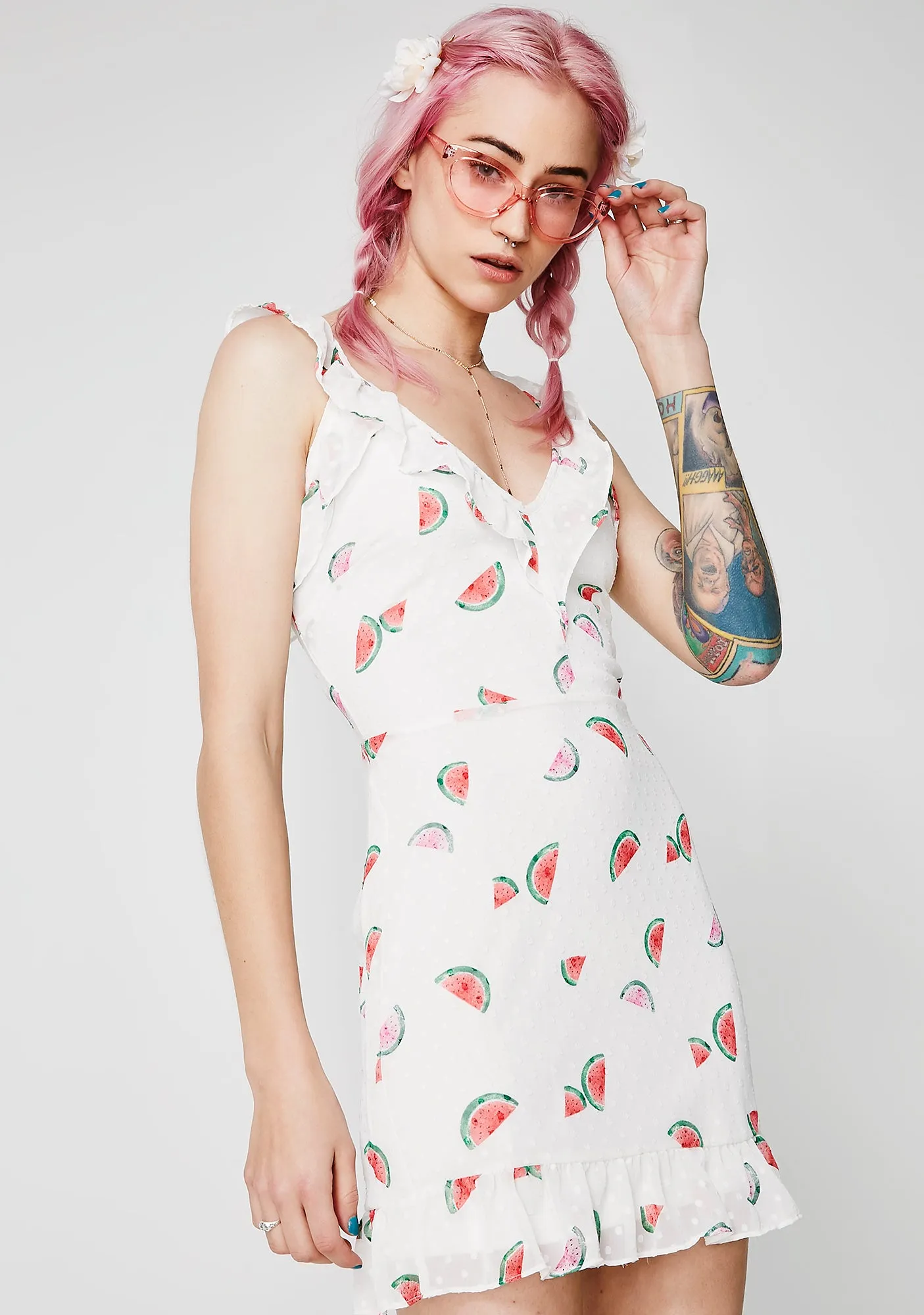 Juicy Watahmelon Mini Dress sold by Dolls Kill product image thumbnail 2