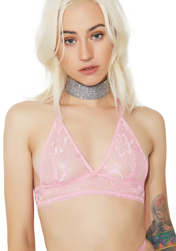 Kinky Tendencies O-Ring Bralette sold by Dolls Kill