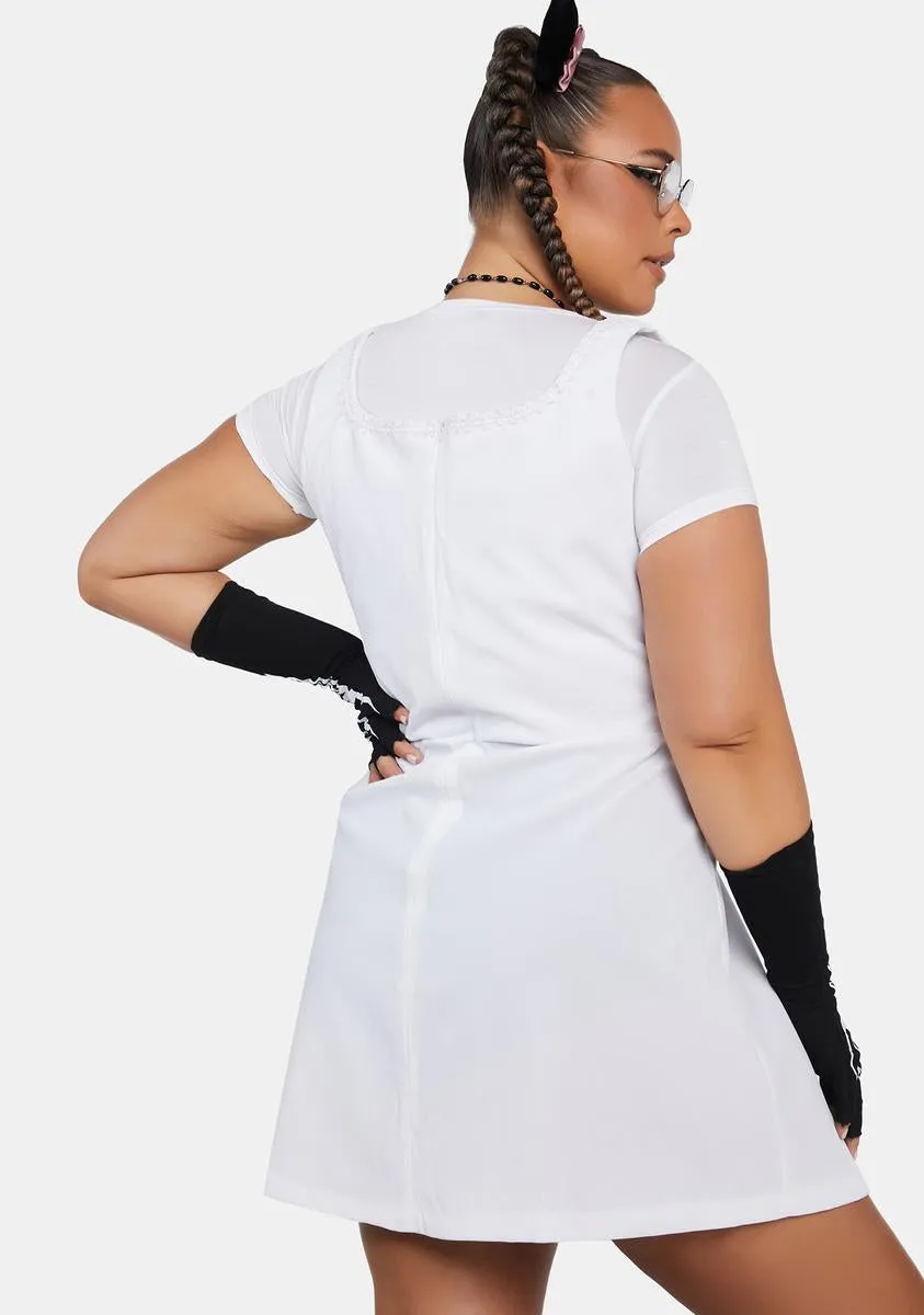 Plus Chill From The Start Lace Up Dress sold by Dolls Kill product image thumbnail 4