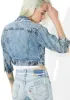 Vintage Cropped Levis Denim Jacket sold by Dolls Kill