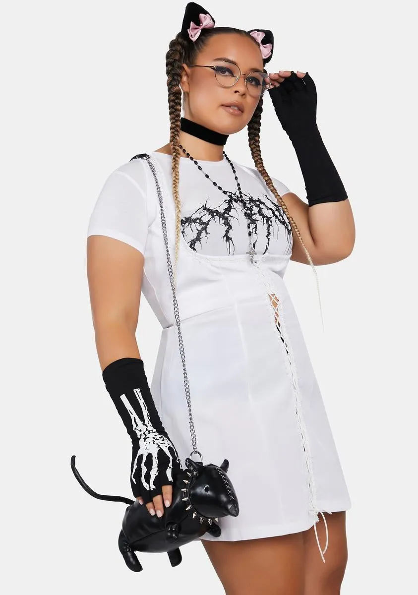 Plus Chill From The Start Lace Up Dress sold by Dolls Kill product image thumbnail 2