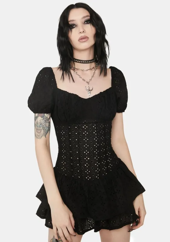 Late Grow Your Own Garden Mini Dress sold by Dolls Kill