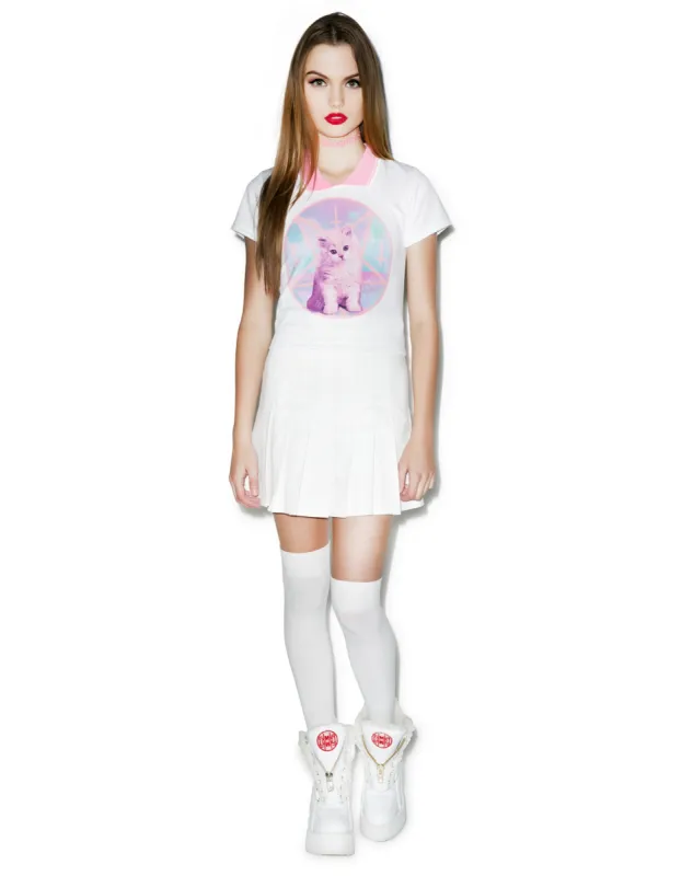 Stanicat Polo Tee sold by Dolls Kill