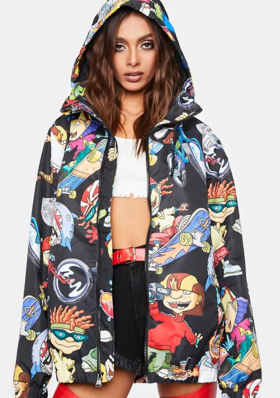 Rocket Power Windbreaker sold by Dolls Kill