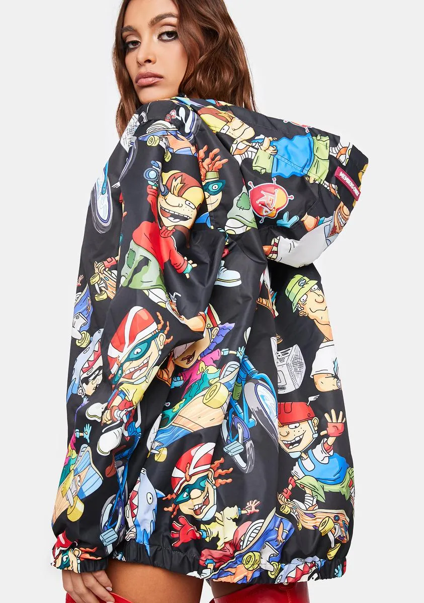 Rocket Power Windbreaker sold by Dolls Kill product image thumbnail 4